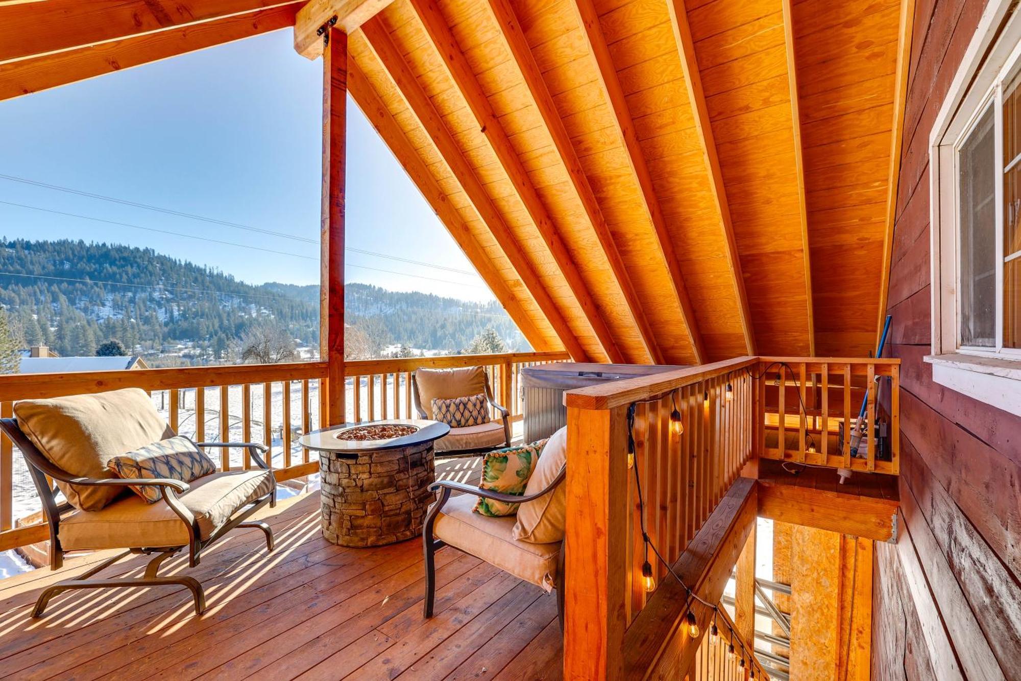 Garden Valley Apartment With Hot Tub And Mtn Views! Crouch Экстерьер фото