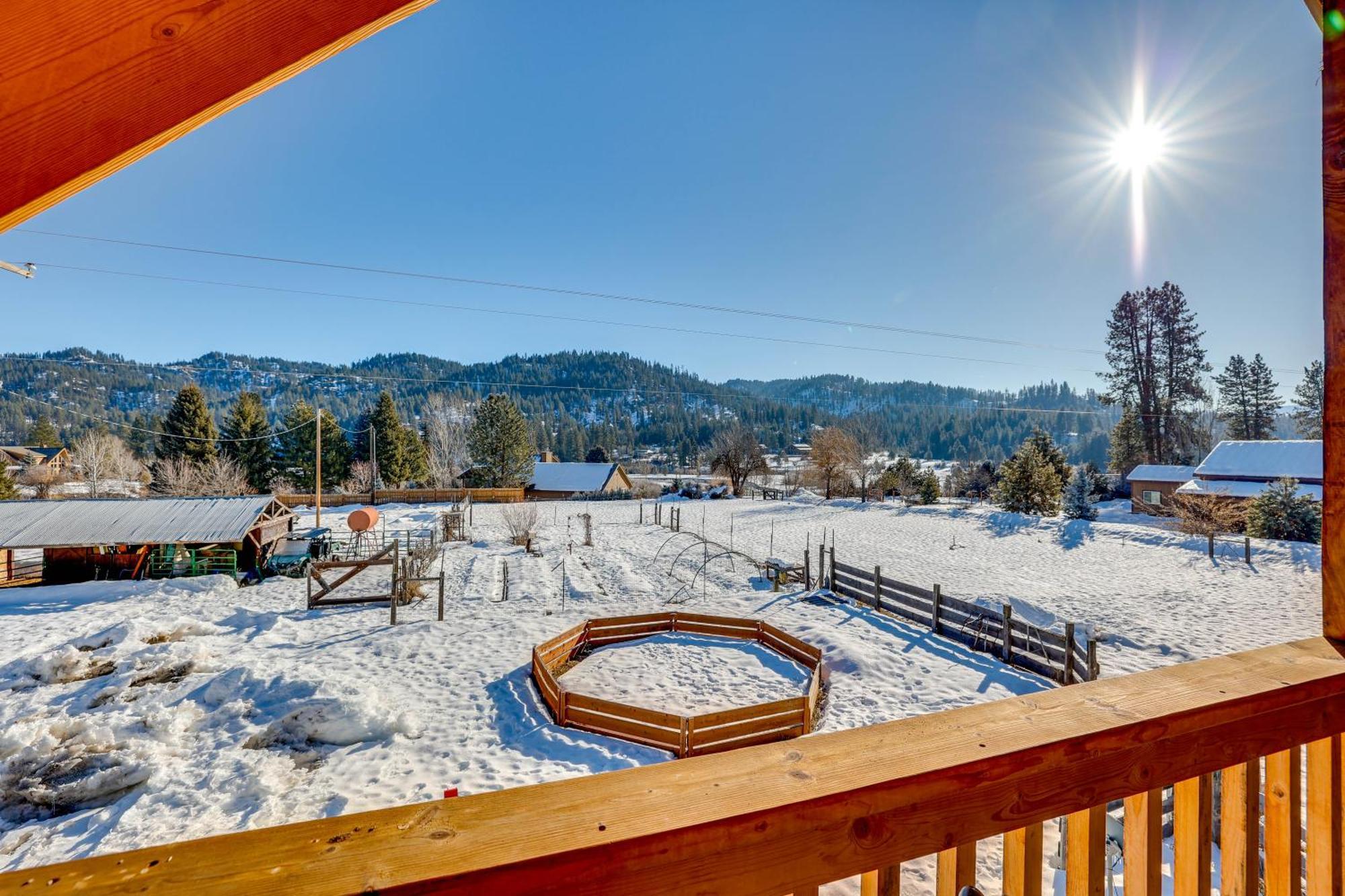Garden Valley Apartment With Hot Tub And Mtn Views! Crouch Экстерьер фото