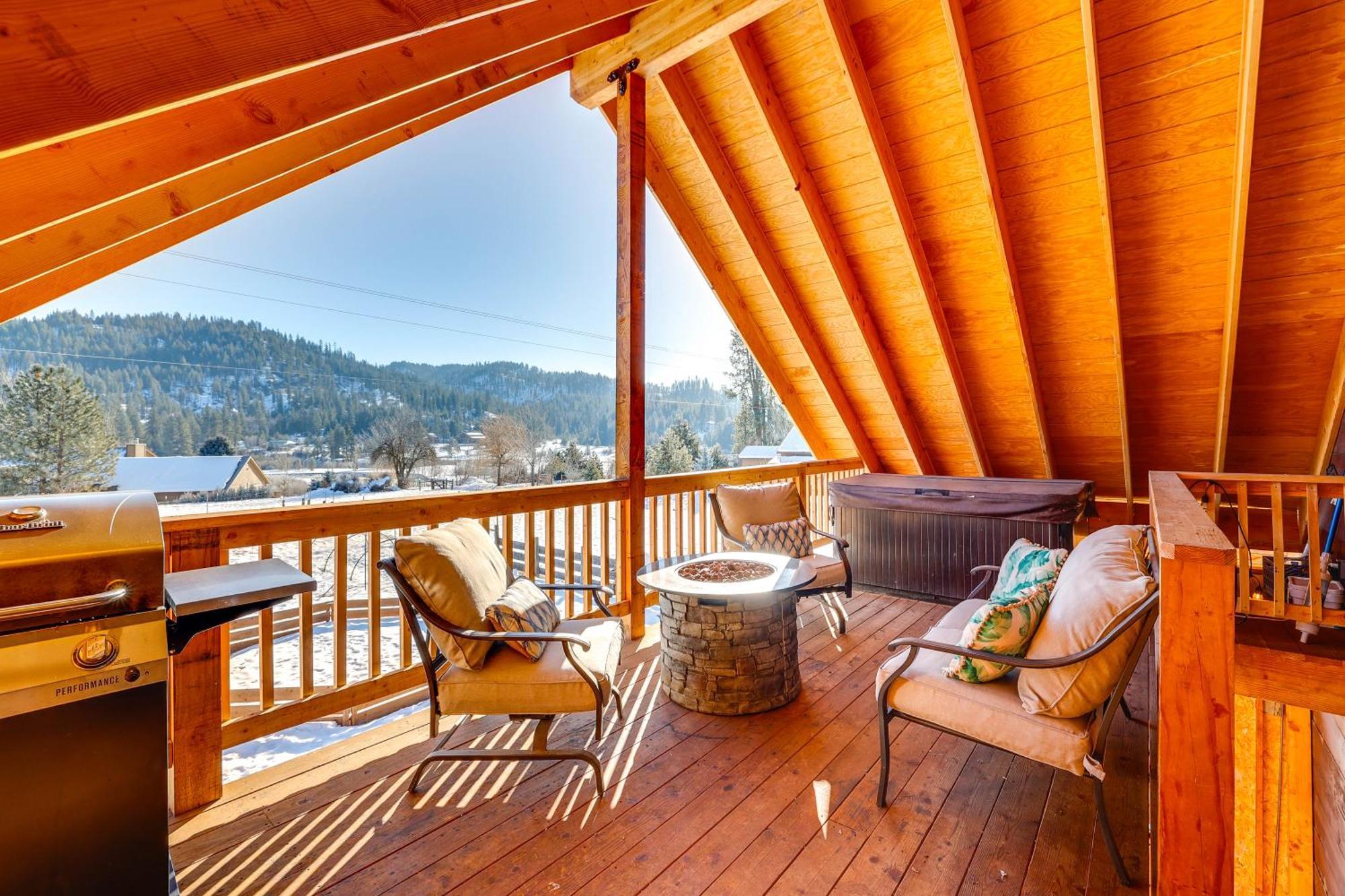 Garden Valley Apartment With Hot Tub And Mtn Views! Crouch Экстерьер фото